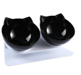 Cat Elevated Ear Design Feeding Bowls
